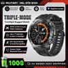 New Outdoor Sports 1000mAh Battery Smart Watch Men HD  Screen GPS trackr Bluetooth Call Smartwatch IP68 Waterproof