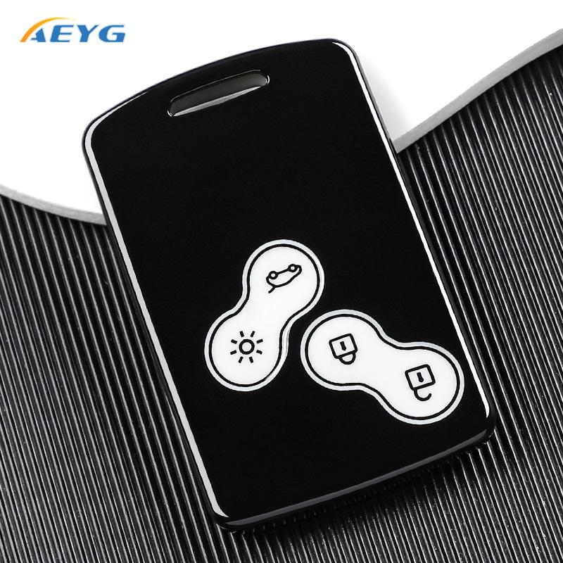 Tpu Auto Shell Fob Holder Accessories For Renault Clio 4 Captur Megane 3 Scenic Fluence Zoe Koleos Laguna Nema Stage Keychain