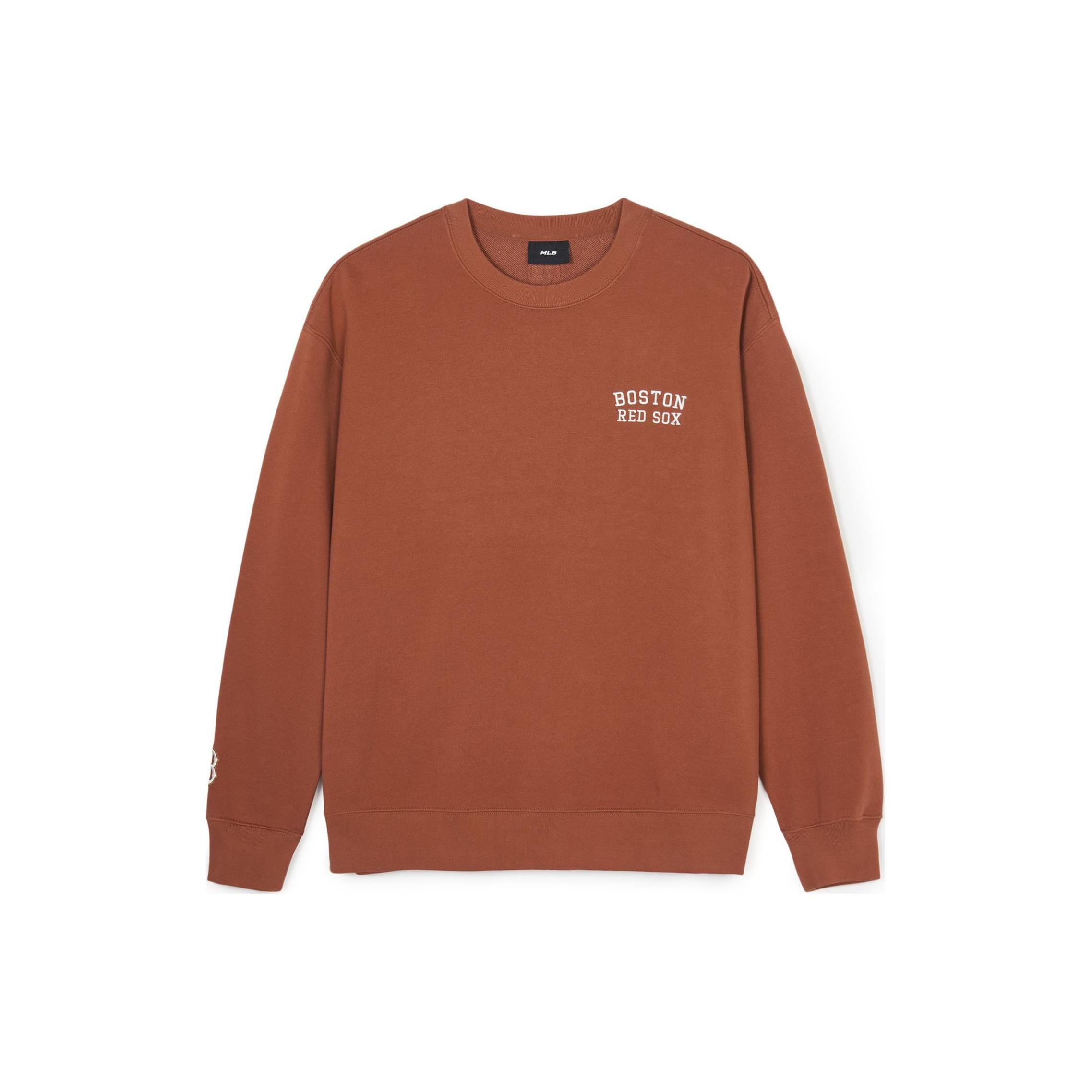 MLB SS24 Sweatshirt Unisex Brown 3AMTB1141-43BRS L