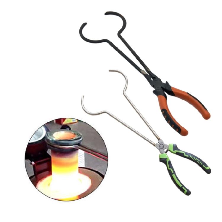 Efficient Crucible Clip Tool Clamps for Jewelry Casting and Metal Refinement