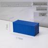 1:35 Scale 20ft Container Model Simulation, Customizable with Patterns and Text - Perfect Business Anniversary Gift