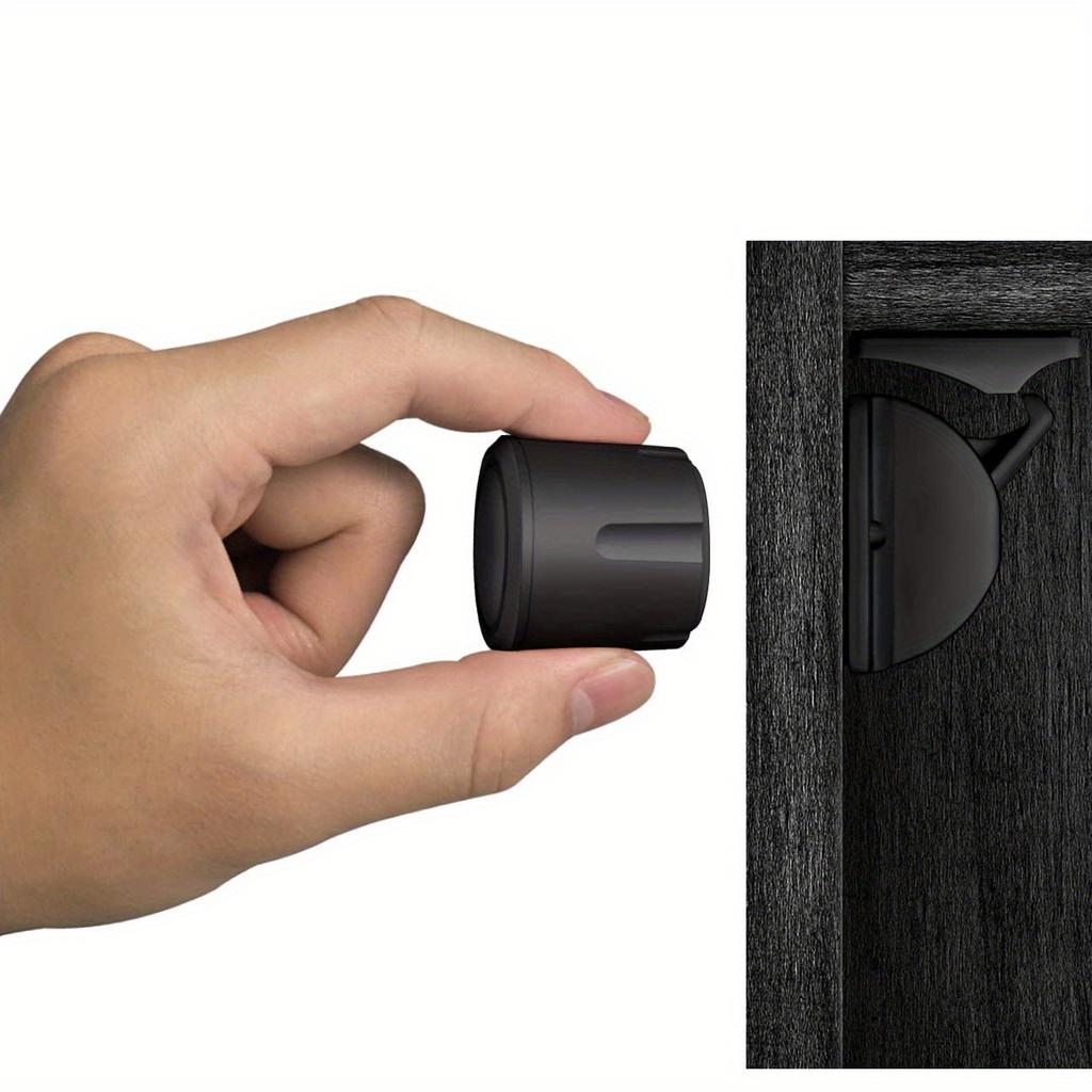 8 szt. Magnetyczne Zamki Bezpieczeństwa dla Dzieci - Łatwy Montaż, Nie Wymagają Śrub ani Wiercenia, Plastik Bez Ftalanów, Idealne do Zabezpieczania Drzwi i Szuflad