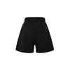 Nike Solid Color Letter Logo Printed Casual Shorts Women shorts Black DM6471-010