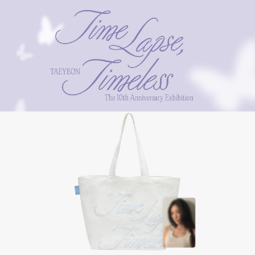 Pre-order 2025 TAEYEON The 10th Anniversary Exhibition Time Lapse, Timeless Eco Bag Set