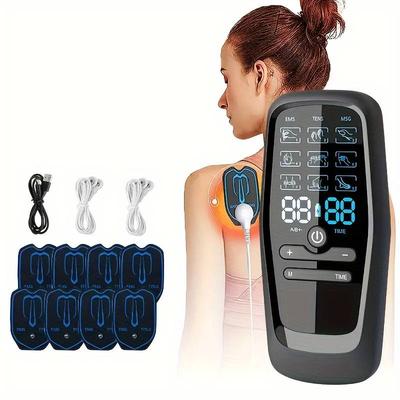 Fisioterapia Tens Stimolatore Muscolare Elettrico EMS Agopuntura Massaggio Corporeo Terapia Digitale Macchina Dimagrante Elettrostimolatore