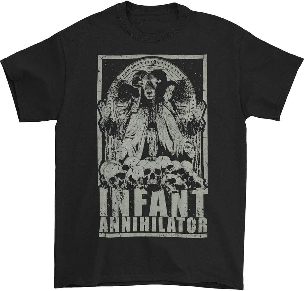 Vtg Infant Annihilator Band Cotton Black S-5XL Unisex Shirt XXXL