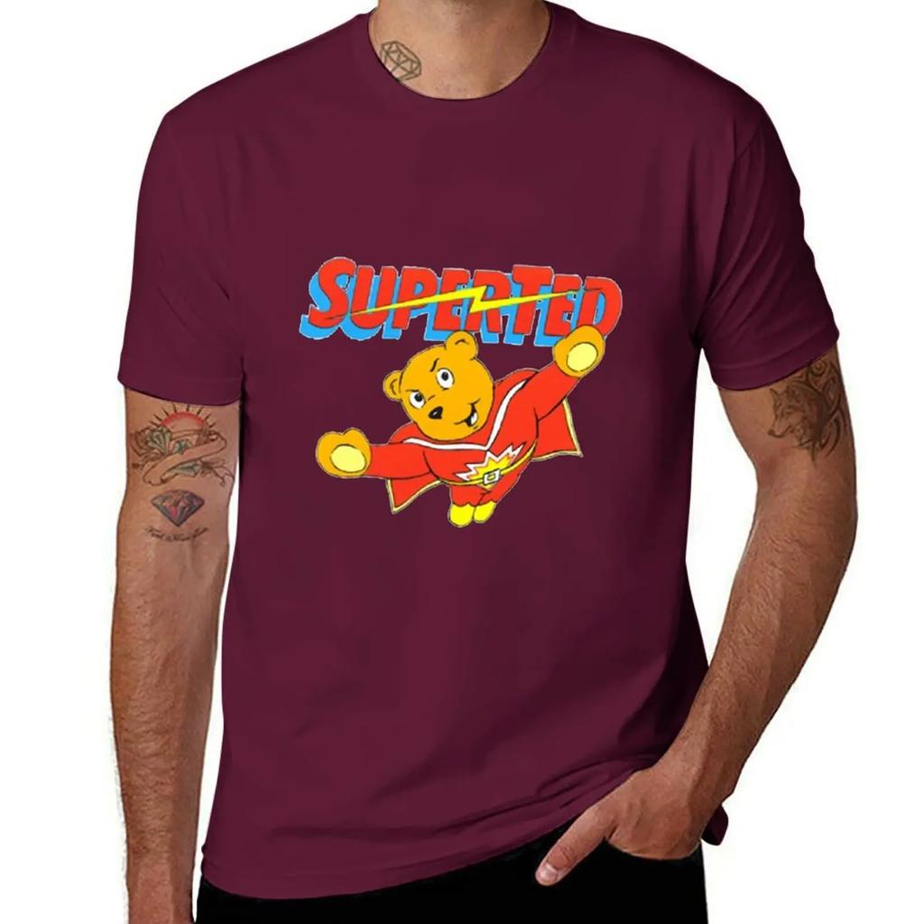 Super Ted Tshirt Vintage Anime Shirt Sports Fans Unisexs T Shirt