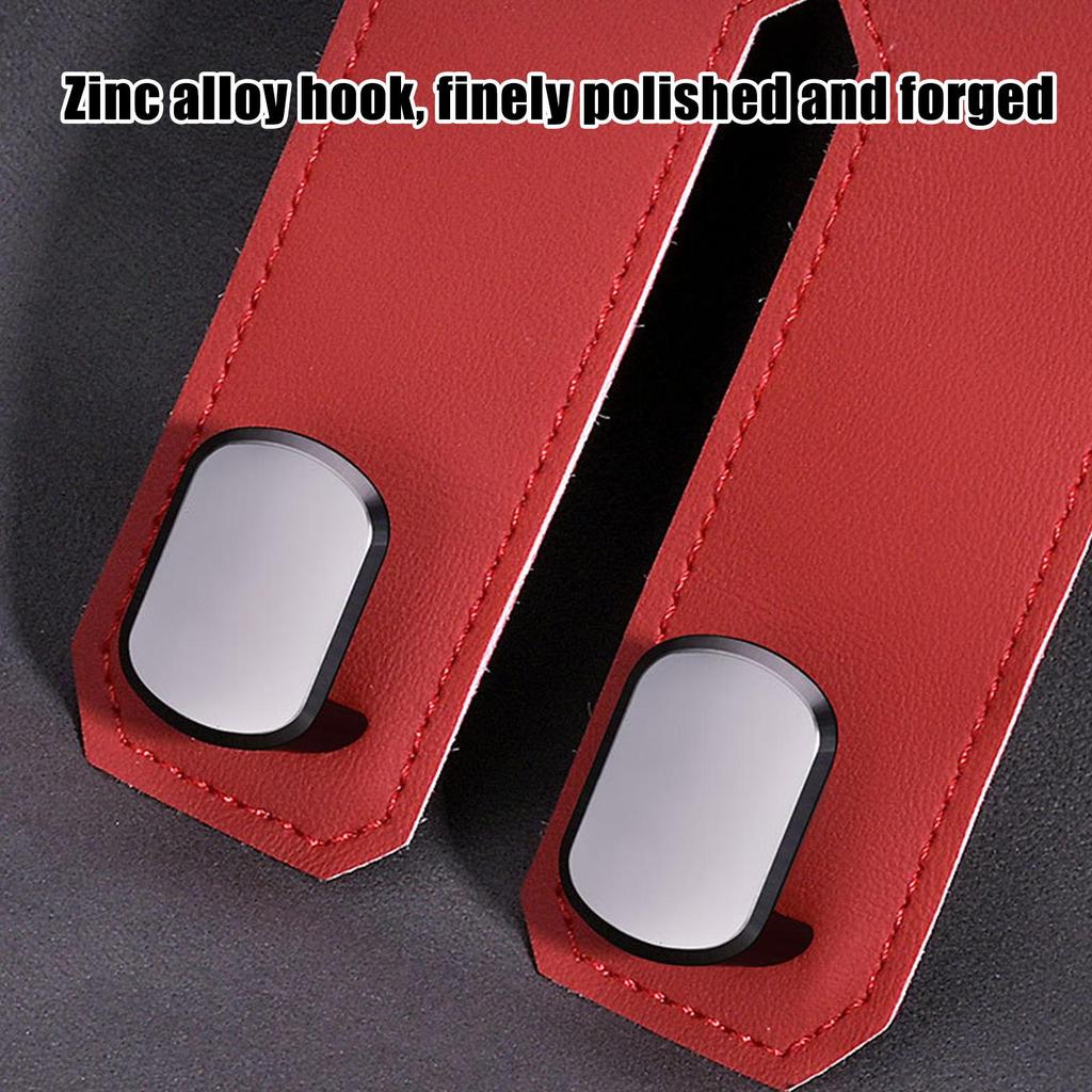 Purse Hooks For Car Metal Double-Head Phone Holder Car Seat Storage Hooks Purse Hanger universal Automotive Interior Accessories