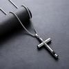 Kreuzkette Herren Titanstahl Nicht Verblassend Hochwertiges Gefühl Vielseitiges Persönlichkeitsdesign Sommer Accessoires Damen Trend Einfacher Schmuck