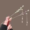 Exquisite Pearl Tassel Hairpin for Women - Chinese Style Qipao Updo Accessory