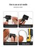 Jingding Portable Electric High-Pressure Pump for Bicycles and Cars
