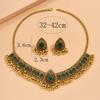 Tassel Rhinestone Jewelry Set Crystal Rhinestone Necklace Set Bridal Necklace Earrings Set  Women