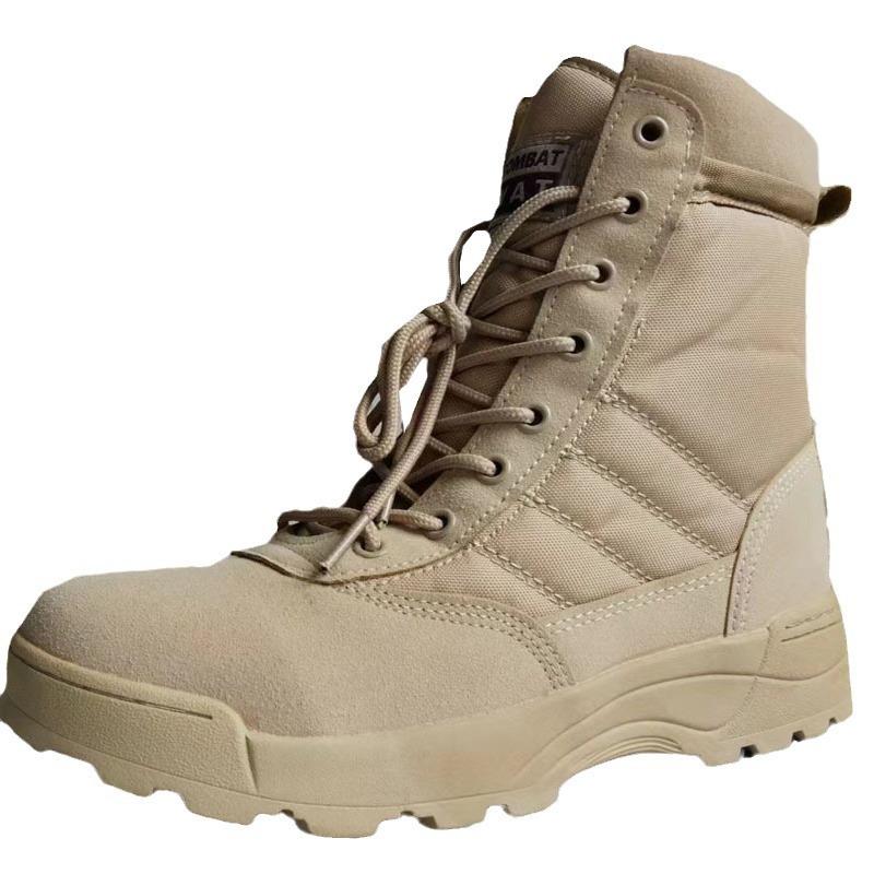 

Горячая Распродажа Мужские Ботинки Дезерт Высококачественные Нескользящие Мужские Ботинки Унисекс Уличные Походные Ботинки Износостойкие Мужские Рабочие Защитные Ботинки 36 песчаный