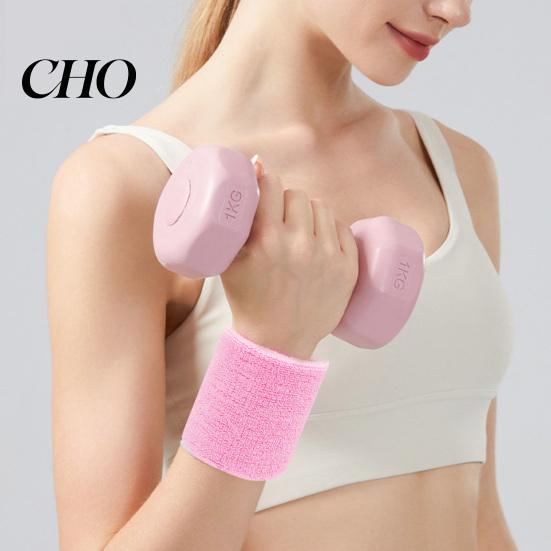 Sweat Absorbent Wristband Terry Cloth Wrist Sweatband Breathable Sports Band Men Gym Workout Women Athletic Running Football Volleyball Basketball