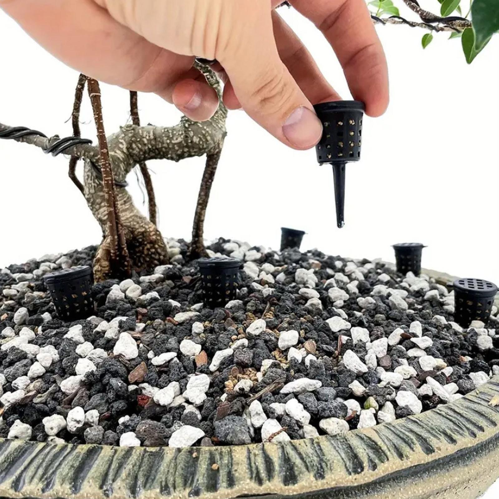 

ластиковая сетчатая корзина для удобрений с крышкой Автоматическая посадка Портативный горшок для удобрений Растение Автоматическое устройство для удобрений One Size