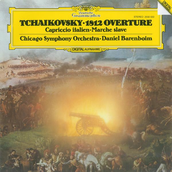 LP Record TCHAIKOVSKY - CHICAGO SYMPHONY ORCH - 1812 Overture / Capriccio Italien / 2532022 DEUTSCHE GRAMMO 1982 Germany Classical Used