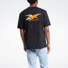 Men's T-Shirt Reebok x KUNG FU PANDA Collaboration Kfp Ss Tee T Shirt Unisex Black