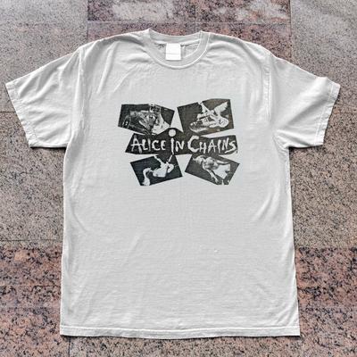 Neues Heißes Alice In Chains Baumwolle Geschenk Für Fan Weißes Baumwoll-T-Shirt Unisex T-Shirt