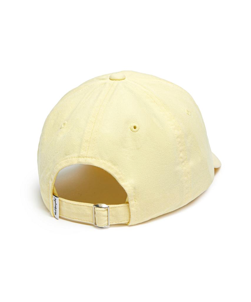 MARK GONZALES Angel Washed Basic Ball Cap - Lemon
