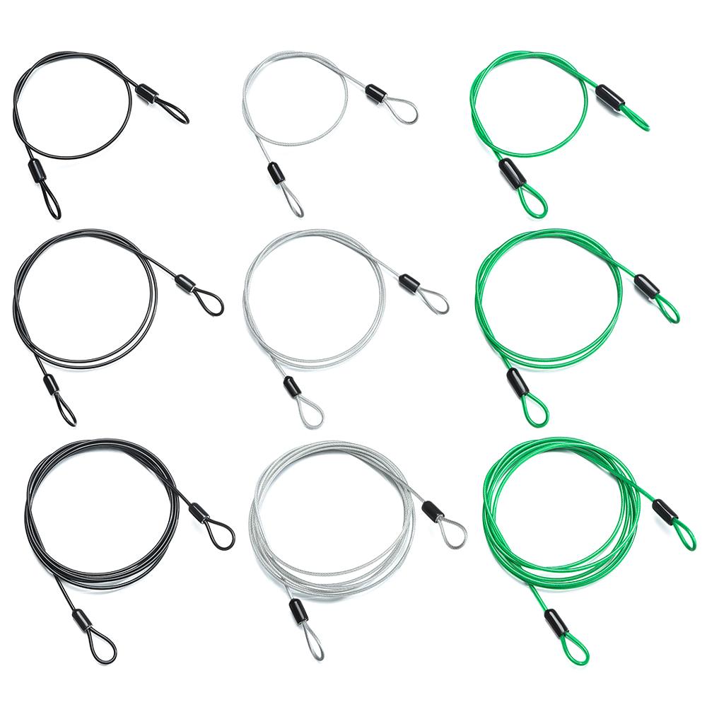 0.5/1/2M Bicycle Accessories Bicycle Lock Wire Cycling Strong Steel Cable Lock MTB Road Bike Lock Rope Anti-theft Security