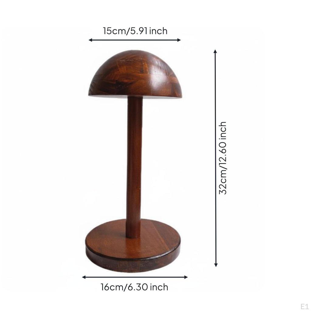 Half Dome Hat Stand Detachable Display Retro design Home Decor for Retail Store, Photo