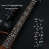 Personalized Guitar Sticker Set: Decorative Fingerboard and Panel Protectors for Acoustic and Electric Guitars.