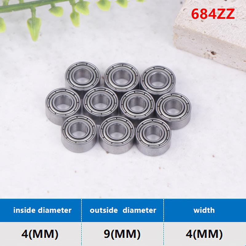 10Pcs 683 684 685 686 687 688 689 Zz 2Z Small Deep Groove Ball Bearing Metal Shielded Miniature Bearing Id 3 4 5 6 7 8 9Mm