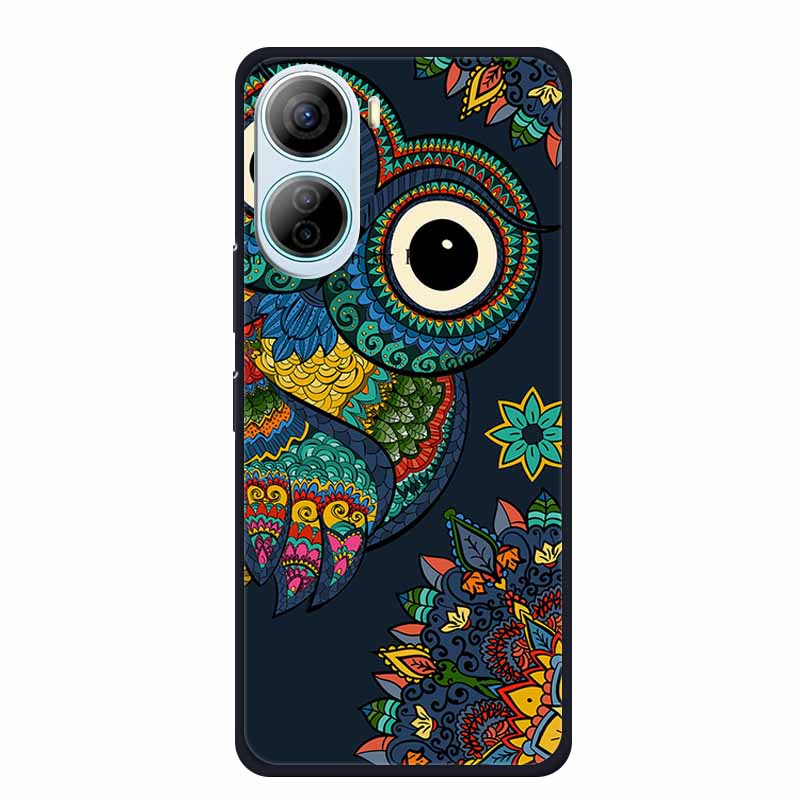 For ZTE Libero 5G IV Case Animals Silicone TPU Back Cover Soft Phone Cases for ZTE LiberoIV 5GA302 Protector Wolf Cool New Shell
