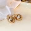 Fan Flower Bamboo Tassel Earrings Trend Ear Hook National Style Temperament High-end Earrings