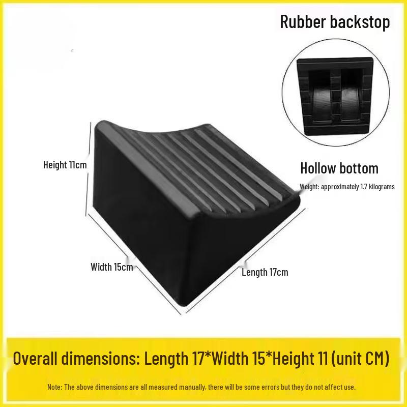 Rubber Parking Stopper Wedge
