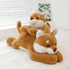 Scarf Shiba Inu Throw Pillow Doll Simulation Dog Bed Decoration Husky Doll Plush Toy Doll