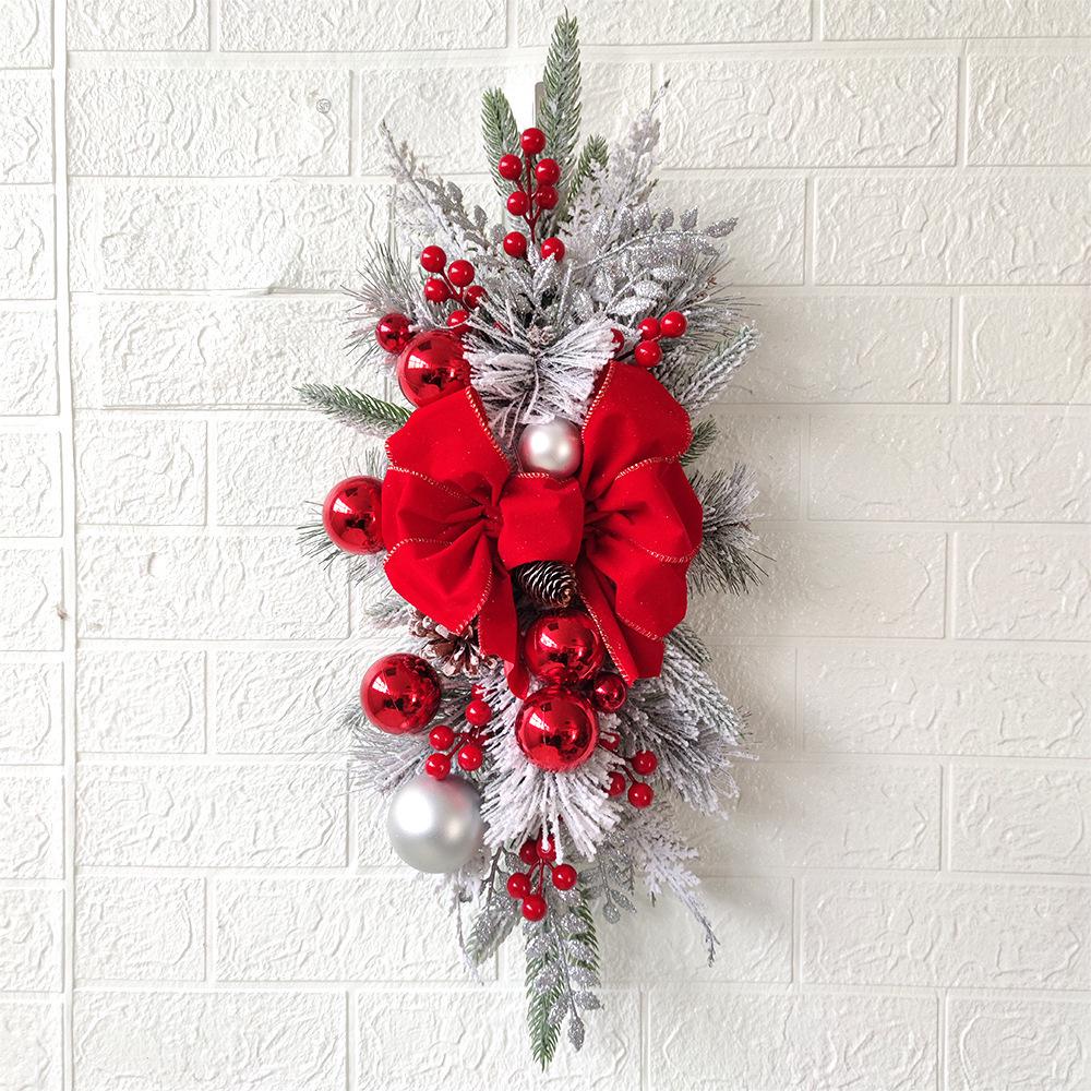 Kai Jin Nordic Christmas Stair Garland Banner Ornament for Home Decoration