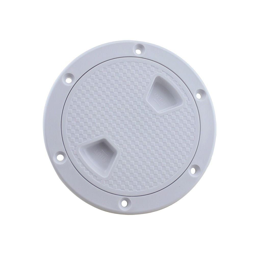 4 6 8 inch Deck Plate ABS Hatch Cover Durable Deck Inspection Access  Boat Yacht Marine Accessories