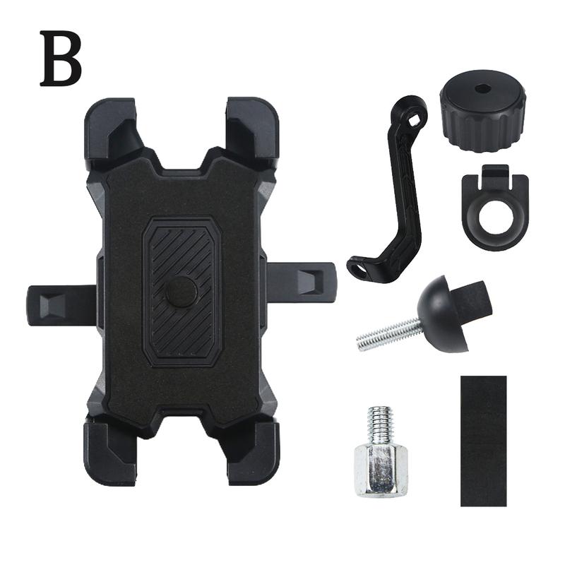 360 Grad Drehbarer Elektrischer Fahrrad-Handyhalter für iPhone Fahren MTB Fahrrad Moto Motorrad Ständer Halterung Rutschfest Radfahren