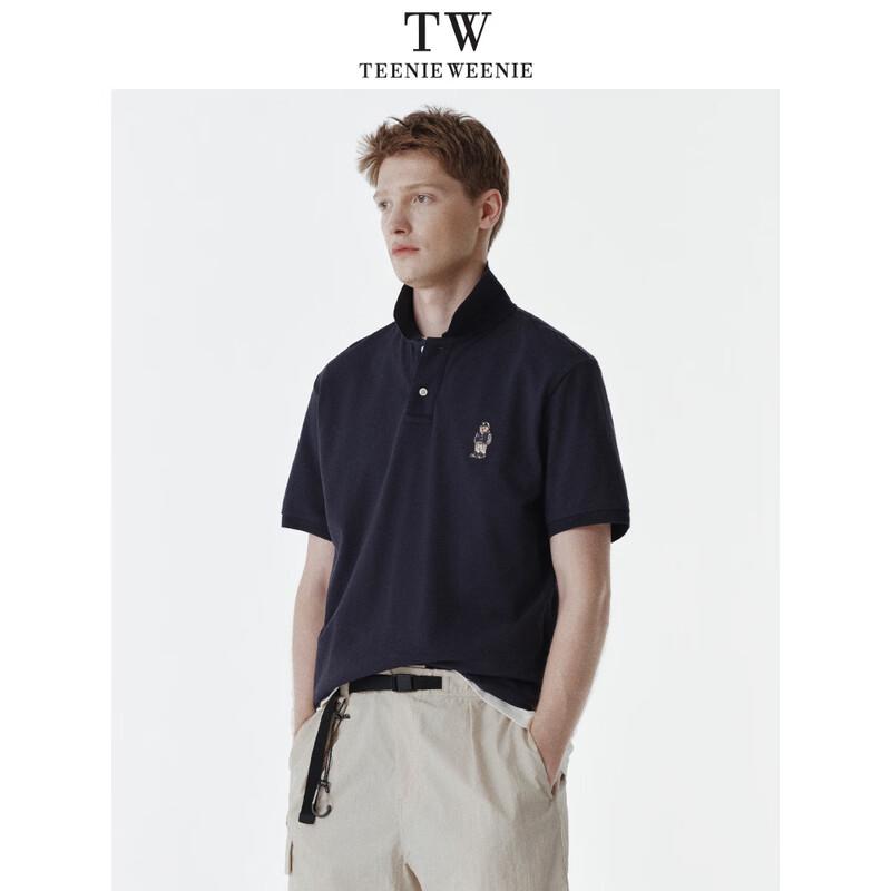 Teenie Weenie Herren Kühlendes Polohemd mit Bärenlogo
