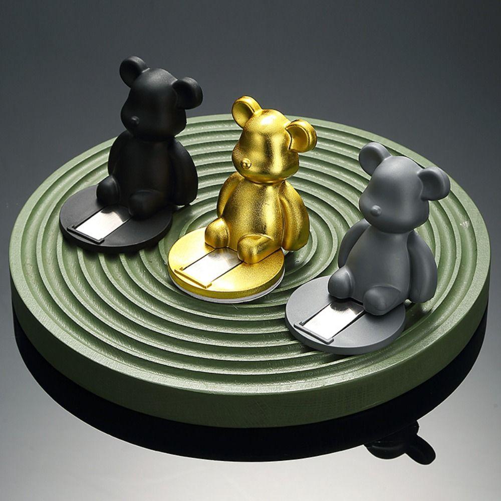 Magnetic Bear Door Stopper Punch-free Door Stop Cute Door Suction Household