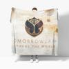 Koc Flanelowy Tomorrowland na Sofę Rockowy Popularny Festiwal Muzyczny Kocyki na Łóżko