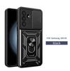 Applicable To Samsung A57 Shunjia Window Push Mobile Phone Case A37 All-inclusive A17 Anti-drop A07 Bracket A56 Protective Case A36