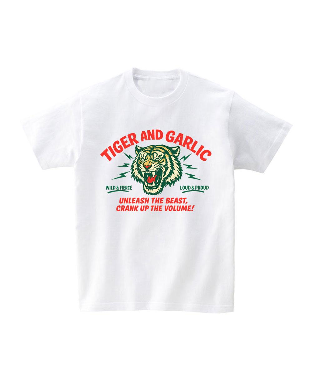 Tiger And Garlic Unleash The Tiger White/Xl