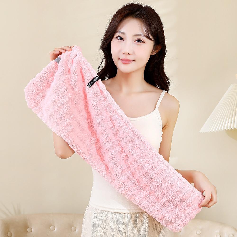 Thickened Hair Drying Cap Quick-drying Shower Cap Wiping Hair Towel  For Women with Long Hair