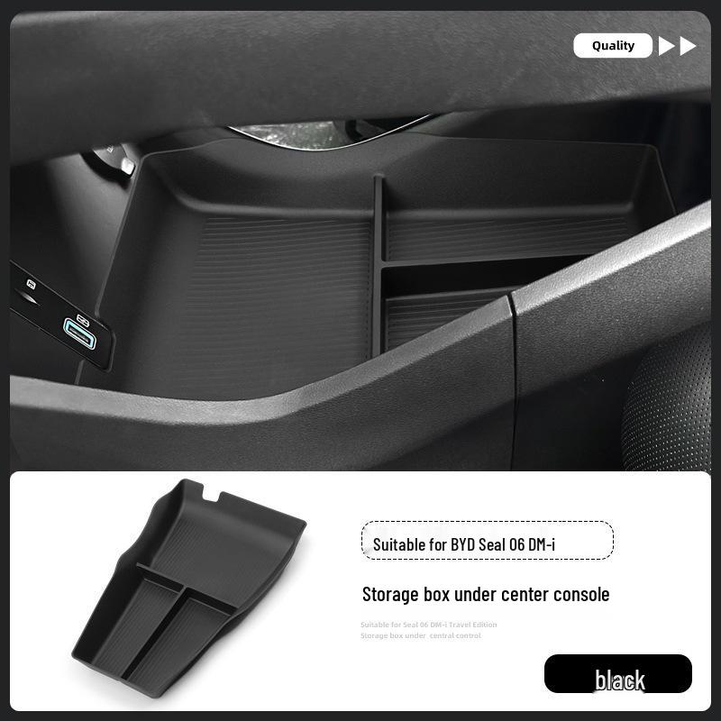 

Compatible with 24-26 Model Seal 06DMI Center Console Storage Organizer for Car Interior Modification