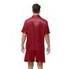 Yousheng 2-teiliges/Set Herren Pyjama Set Revers Kurzarm Einreihig Oberteile Elastischer Bund Shorts Set Einfarbig Satin Nachtwäsche