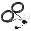 Professional 4 Pin 5 Wire Trailer Wiring Harness 26Ft With PVC Coating Protection For Campers Trailers
