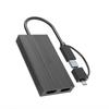 WAVLINK USB to Dual HDMI Compatible Converter 2K 4K 60Hz Type C to HDMI Compatible Splitter for Dual Monitors