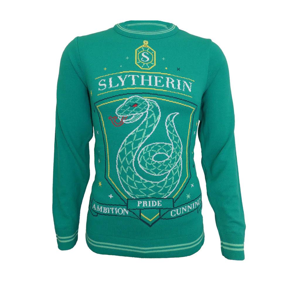 

Свитер Harry Potter Slytherin BCD, вязаный, 100% официальный, лицензионный XXXL