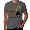 Crosby Stills Nash Young T-shirt Klassiek Rond Hals Katoenen T-shirt