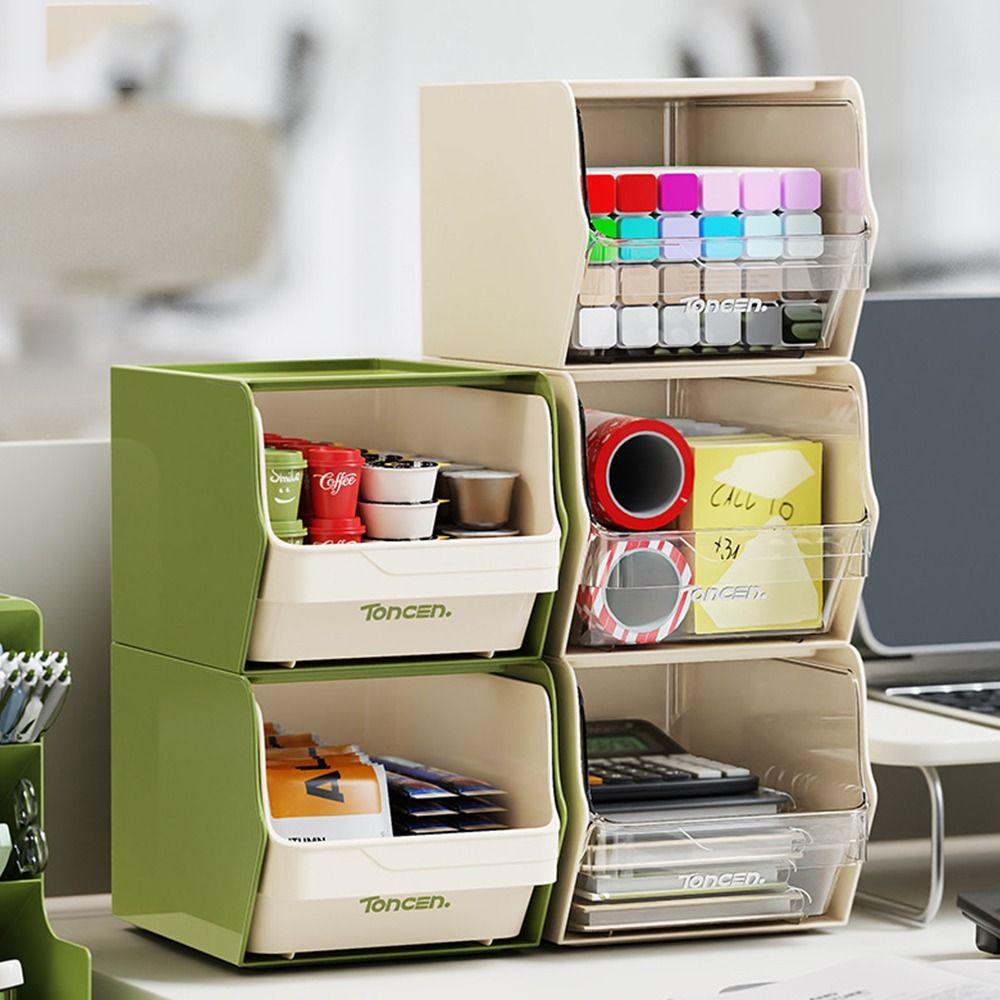 Stackable Tea Bag Storage Case Wall-Mounted Instant Coffee Rack Creative Snack Rack  Pantry