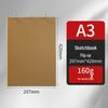 Thickened Sketchbook: 16 Coil-Bound Sheets, 8 Drawing Pages for Kids, Free Shipping