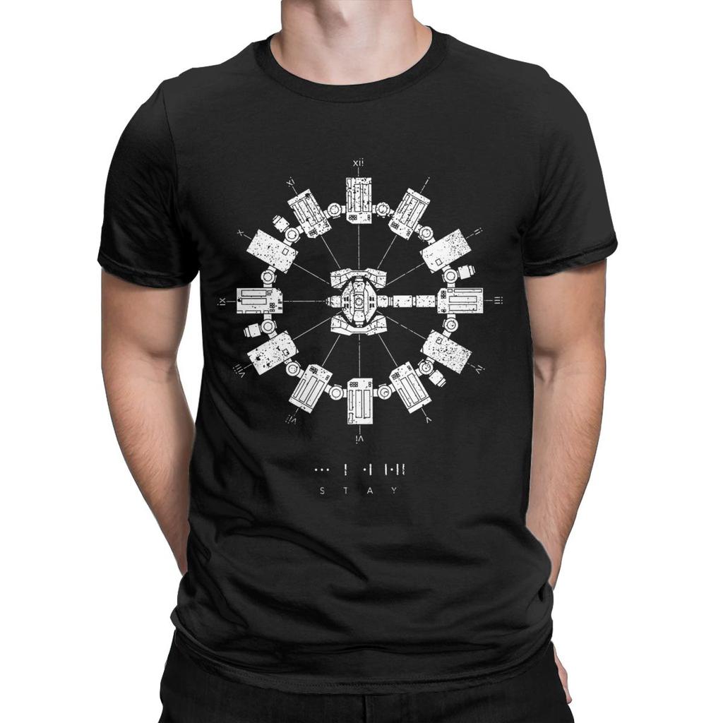 Herren-T-Shirt „Murph Interstellar Crazy“ aus reiner Baumwolle, Kurzarm, Rundhalsausschnitt, Geschenkidee zum Geburtstag