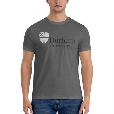 Durham University Active T-Shirt Schwergewichtige T-Shirts Herren Große T-Shirts Kurzärmel Marken-T-Shirt Herren Baumwoll-T-Shirt